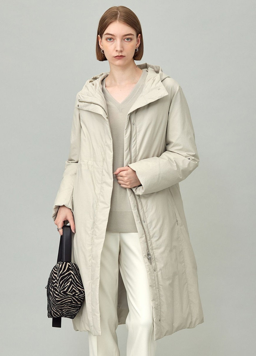 定番ADS輕盈連帽羽絨大衣